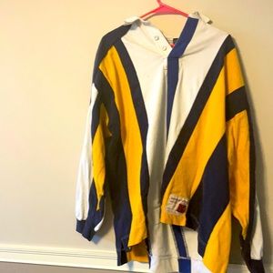 American eagle old fashioned rugby shirt